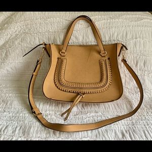 Sole Society Destin Satchel in Camel
